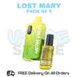 Shop Apple Pear Lost Mary BM6000 6K Puff Box Of 5 - UK Vape Store