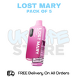 Buy Online Cherry Ice Lost Mary BM6000 6K Puff Box Of 5