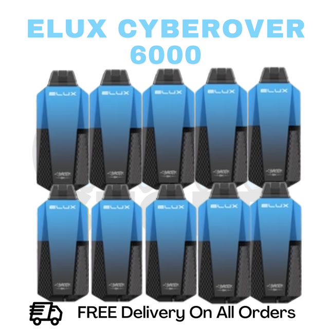 Buy Online Grape Berry Elux CyberOver 6000 Box Of 10