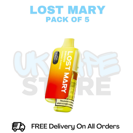 Buy Online Hawai Sunrise Lost Mary BM6000 6K Puff Box Of 5