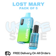 Buy Online Menthol Lost Mary BM6000 6K Puff Box Of 5