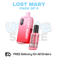 Buy Online Raspberry Peach Lost Mary BM6000 6K Puff Box Of 5