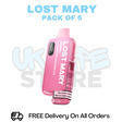 Buy Online Strawberry Watermelon Lost Mary BM6000 6K Puff Box Of 5