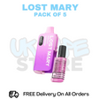 Buy Online Summer Grape Lost Mary BM6000 6K Puff Box Of 5