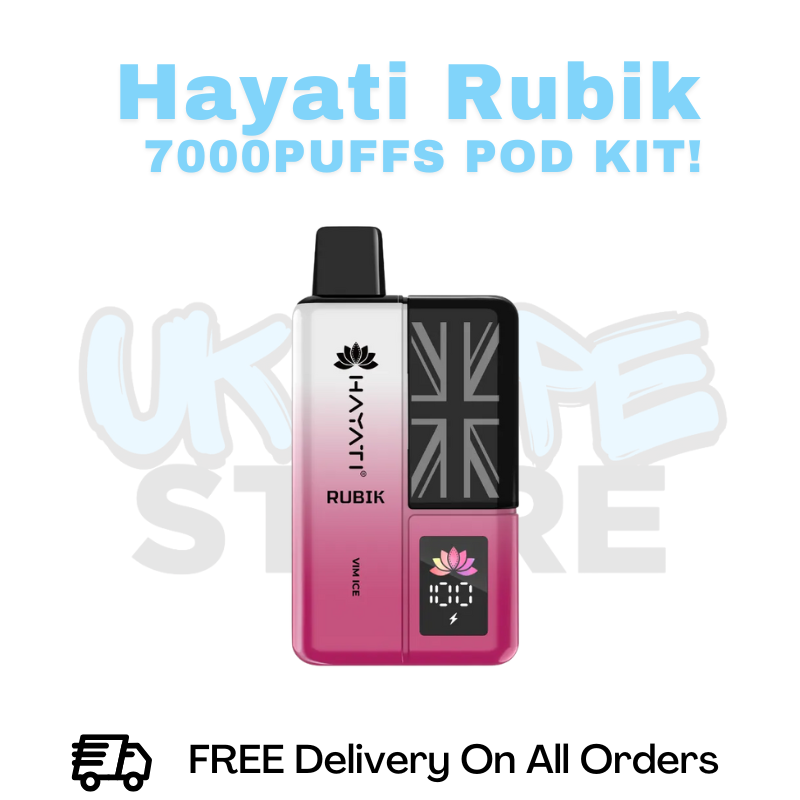 Buy Online VMT ICE Hayati Rubik 7000 7K Puff Pod Kit - £6.99