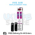 Buy Online Blue Razz Plum IVG Air Prefilled Pod - £3.49