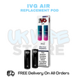 Buy Online Blue Sour Raspberry IVG Air Prefilled Pod - £3.49