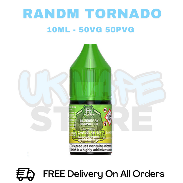 Shop RandM Tornado 7000 Blueberry Raspberry Nic Salt - UK Vape Store